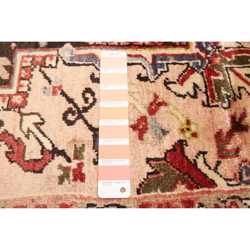 ECARPETGALLERY Hand-knotted Sarabi Light Copper Wool Rug - 6'8 x 10'0