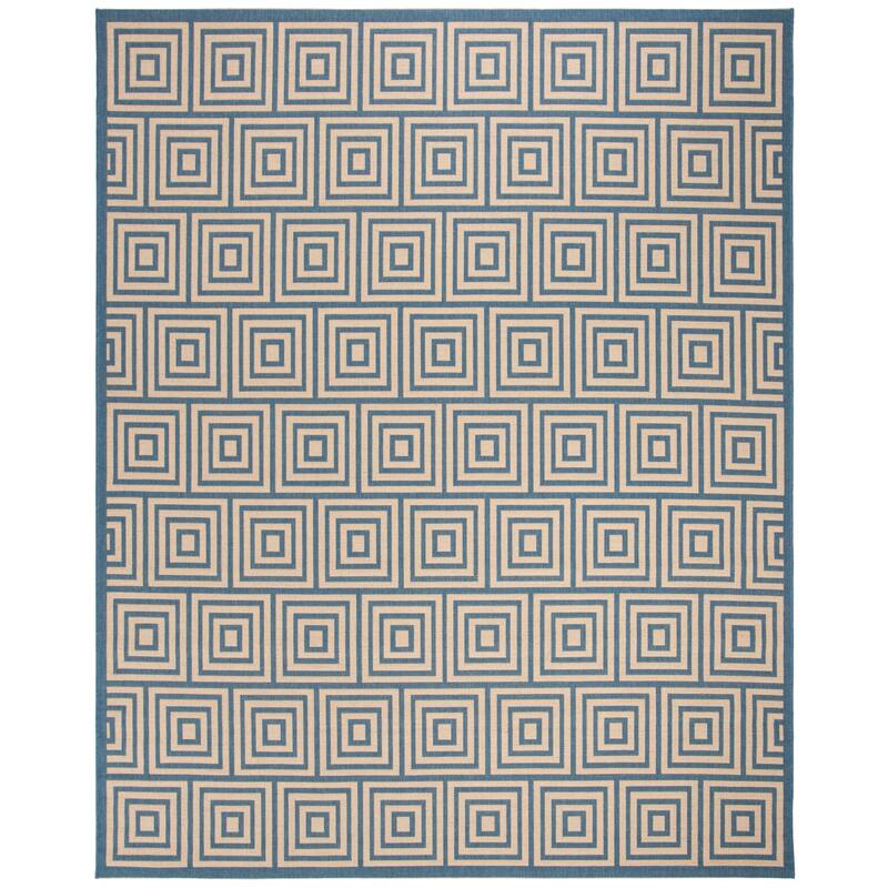 SAFAVIEH Linden Madita Indoor/ Outdoor Waterproof Patio Backyard Rug