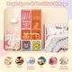 preview thumbnail 64 of 68, Kids Wardrobe Closet with Hanging Section and Cute Doors