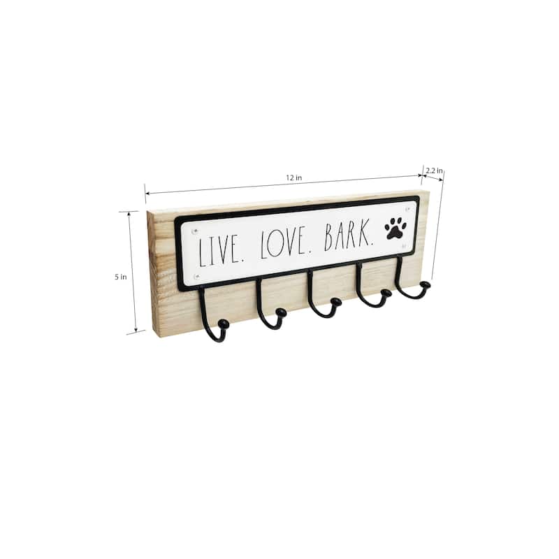 Rae Dunn Pet Themed Wall Hooks - WOOF