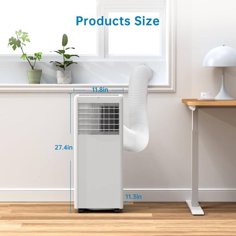 3 i3-in-1 Portable AC with Cooling,Fan,Dehumidifier & Sleep Mode