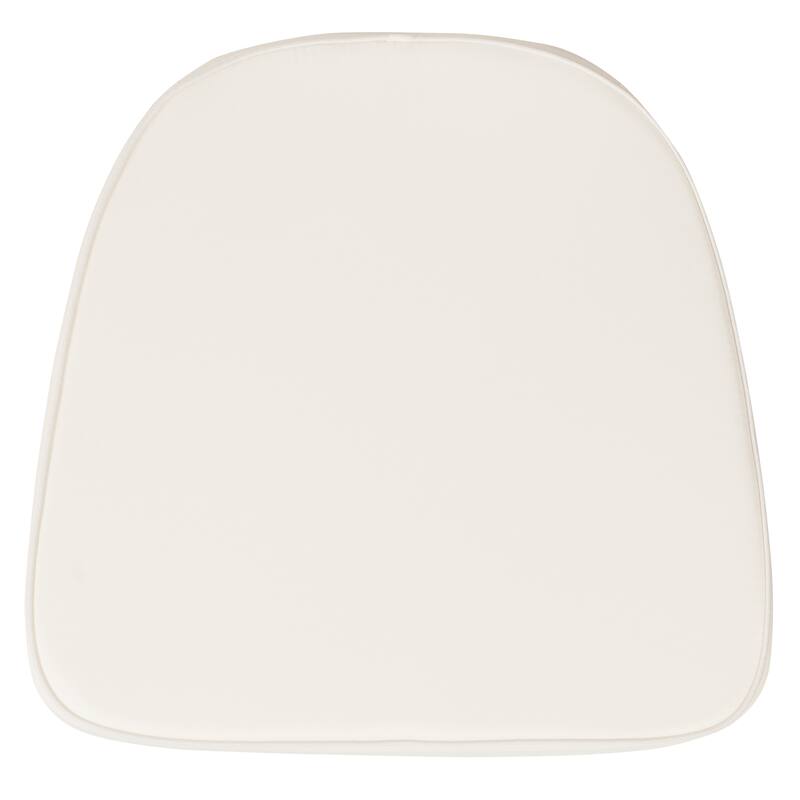 Soft Fabric Chiavari Chair Cushion - Ivory