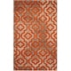 preview thumbnail 62 of 73, SAFAVIEH Porcello Sanije Geometric Trellis Area Rug 3' x 5' - Light Grey/Orange - Rectangle
