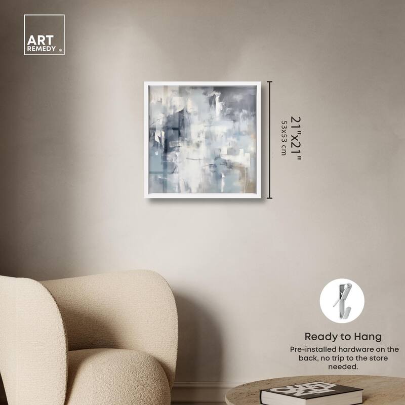 Enigma of Blue Shadowbox by Art Remedy