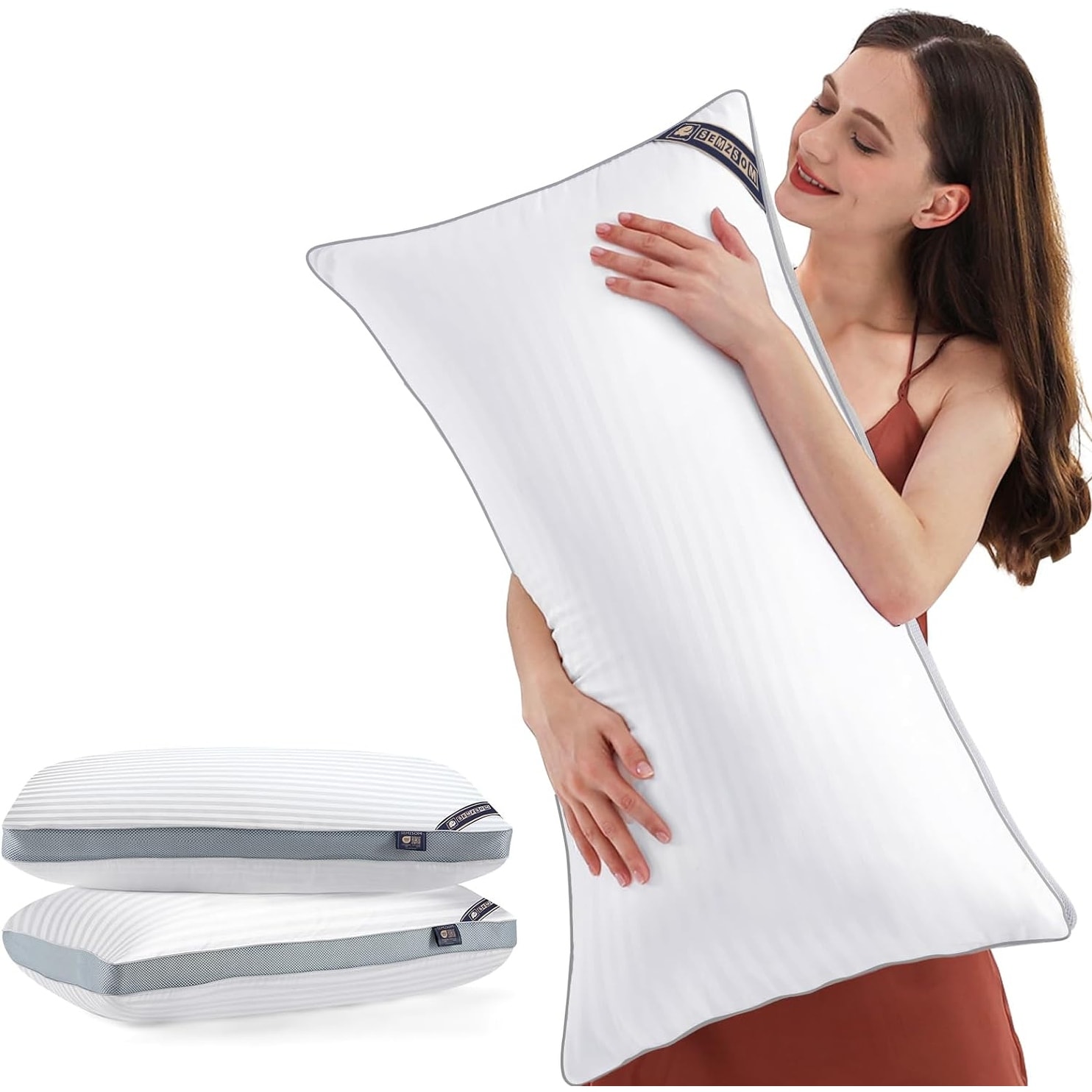 PrimaLoft Down Alternative Medium Pillow for Back Sleepers by Stearns Foster White On Sale Bed Bath Beyond 38416094