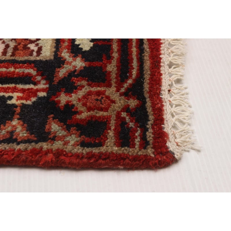 ECARPETGALLERY Hand-knotted Serapi Heritage Red Wool Rug - 2'6 x 16'2