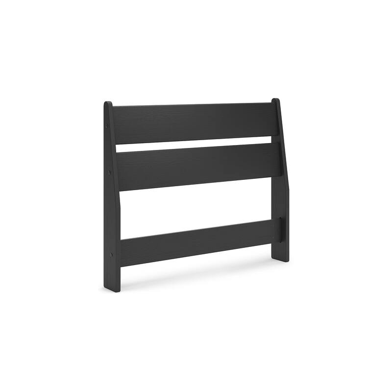 Signature Design by Ashley Socalle Black Panel Platform Bed