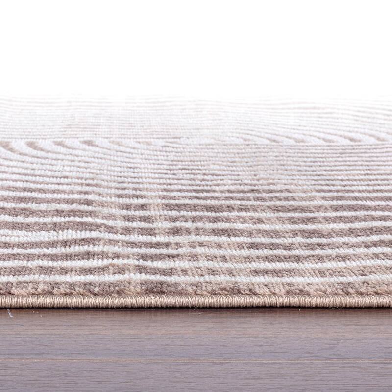 Contemporary Arch Knot Design Area Rug