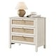 preview thumbnail 4 of 37, Set of 2 Farmhouse Style Nightstands with 3 Drawers