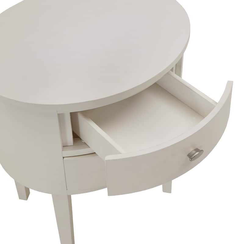 Aldine 2-drawer Oval Accent Table by iNSPIRE Q Bold