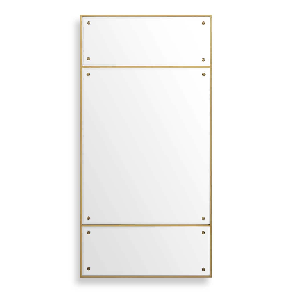 Uttermost Wrenton Brass Rectangular Mirror