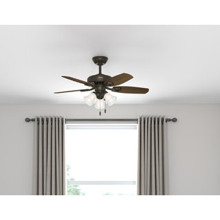 Hunter 42" Builder Ceiling Fan with LED Light Kit and Pull Chain