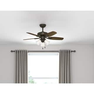 Hunter 42" Builder Ceiling Fan with LED Light Kit and Pull Chain
