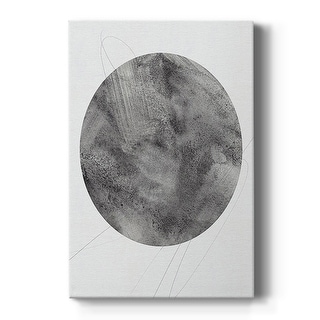 Graphite Moon II Premium Gallery Wrapped Canvas - Ready to Hang - Bed ...