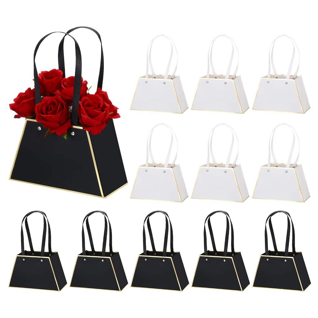 Flower Gift Box, 12 Pcs Paper Flower Gift Bags