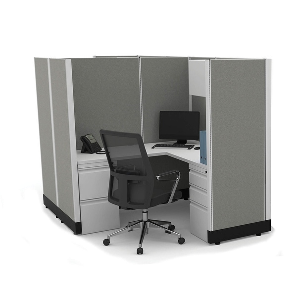 Modular Office Desk Furniture 67H 2pack Cluster Unpowered. Opens flyout.