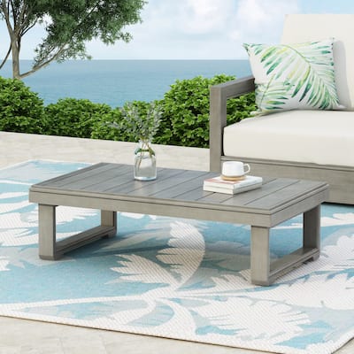Westchester Outdoor Acacia Wood Rectangular Coffee Table by Christopher Knight Home