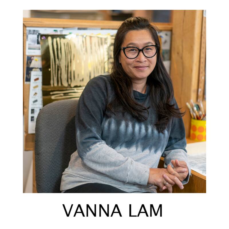 Amanti Art Cubic Prism II by Vanna Lam Framed Canvas Wall Art Print - Sylvie Maple