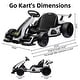 preview thumbnail 3 of 46, Go Karts for Kids,24V Electric Go Kart with 2 * 150W Powerful Motors