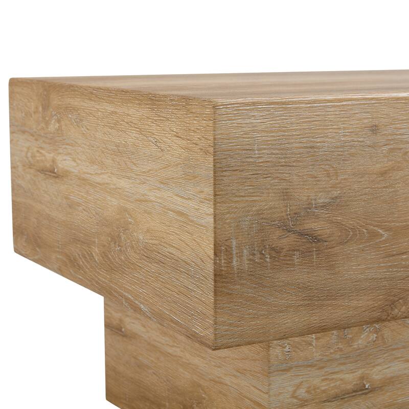 Modern Simple Texture Sticker MDF Coffee Table