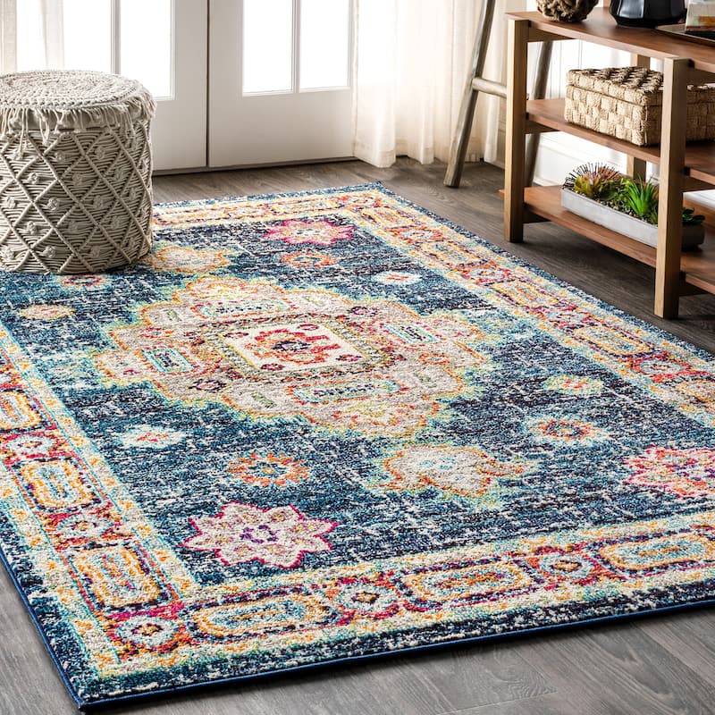 JONATHAN Y Boho FLAIR Medallion Area Rug