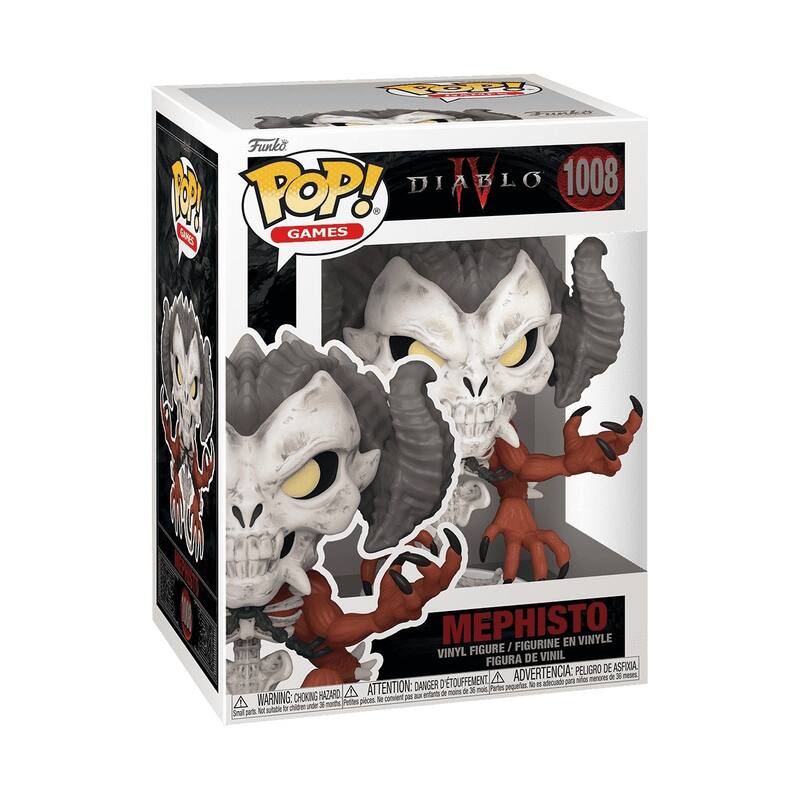 Funko POP! Games Diablo IV Mephisto 3.75" Vinyl Figure (#1008) - Multi-Color