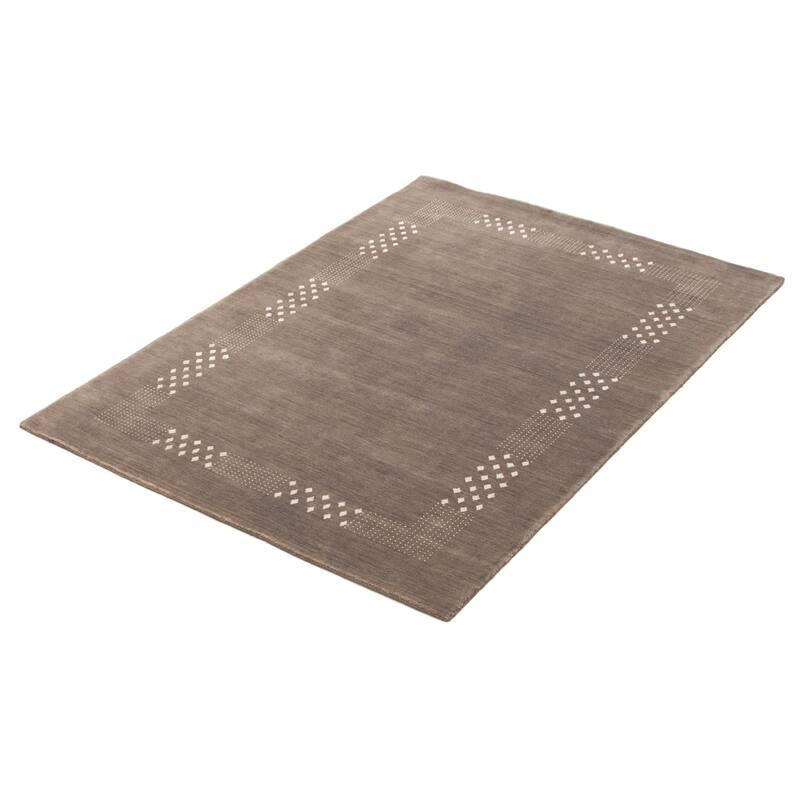 Kashkuli Gabbeh Grey Rug 4'7" x 6'6" - 4'7 x 6'6