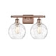 preview thumbnail 7 of 28, Innovations Lighting Athens Water Glass 2 Light 18" Bath Vanity Light