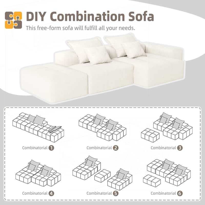 Comfortable Oversized Sectional Sofa with Multiple Functions and Stylish Design