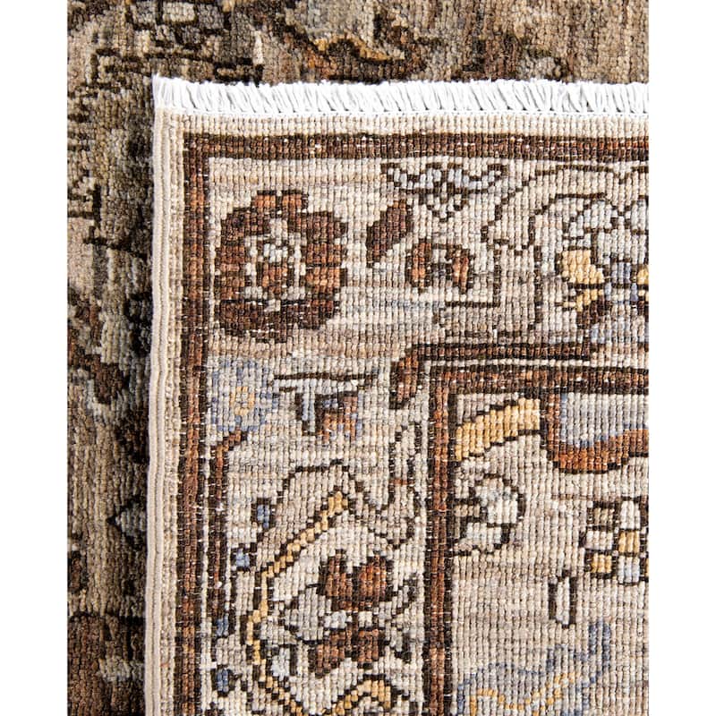 Serapi One-of-a-Kind Hand-Knotted Area Rug - Brown - 4' 0" x 5' 11"