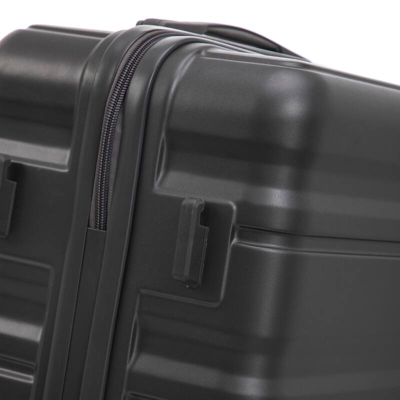 3 Piece Luggage Set Carry on Suitcase with ABS hardshell, Spinner Wheels & TSA Combination Lock