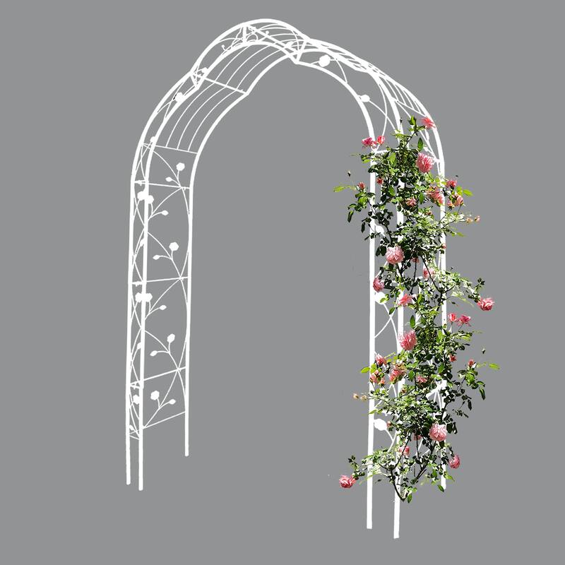 Metal Garden Arbor Arch for Backyard