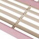 preview thumbnail 3 of 7, Teddy Fleece Full Size Upholstered Daybed with Light and Trundle Pink