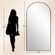 71" Arched Large Floor Full Length Mirror Free Standing