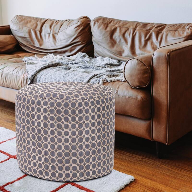 Allan Andrews Contemporary Foot Pouf, Pyth Collection