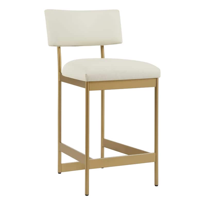 Uttermost Apsley Gold Counter Stool - 18.00" W x 36.75" H x 22.50" D