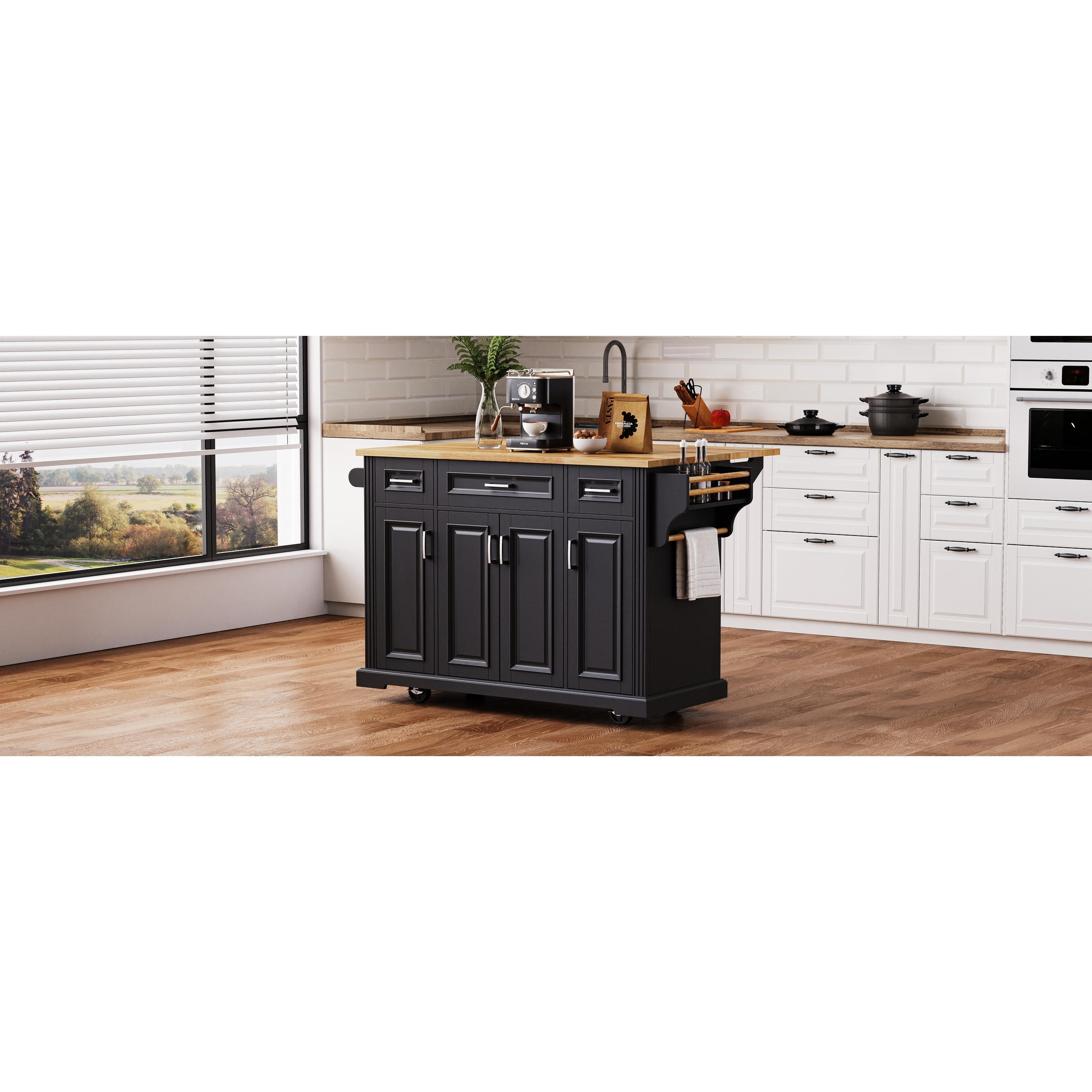 Kitchen Lsland With Storage For Kitchen, Dining Room