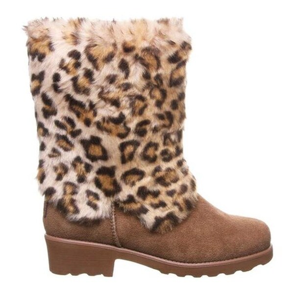 bearpaw leopard boots