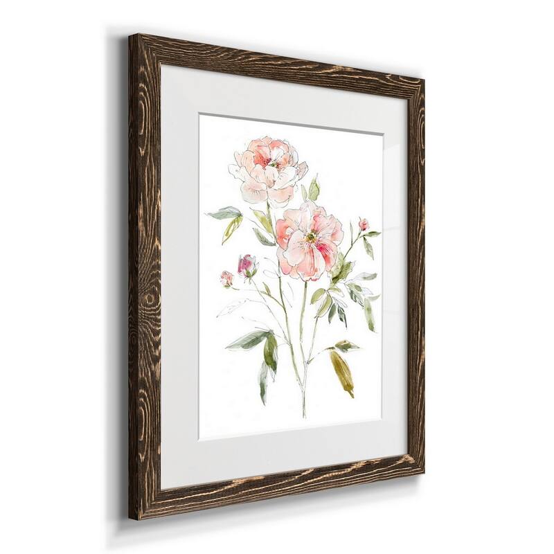 Sketchbook Cottage Rose I-Premium Framed Print - Ready to Hang