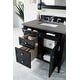 preview thumbnail 26 of 34, James Martin Vanities Brittany 36" Single Vanity, Black Onyx