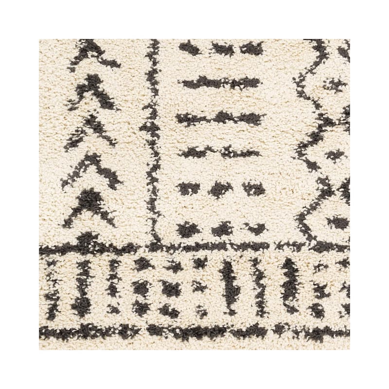 Livabliss Berber Shag Moroccan Area Rug