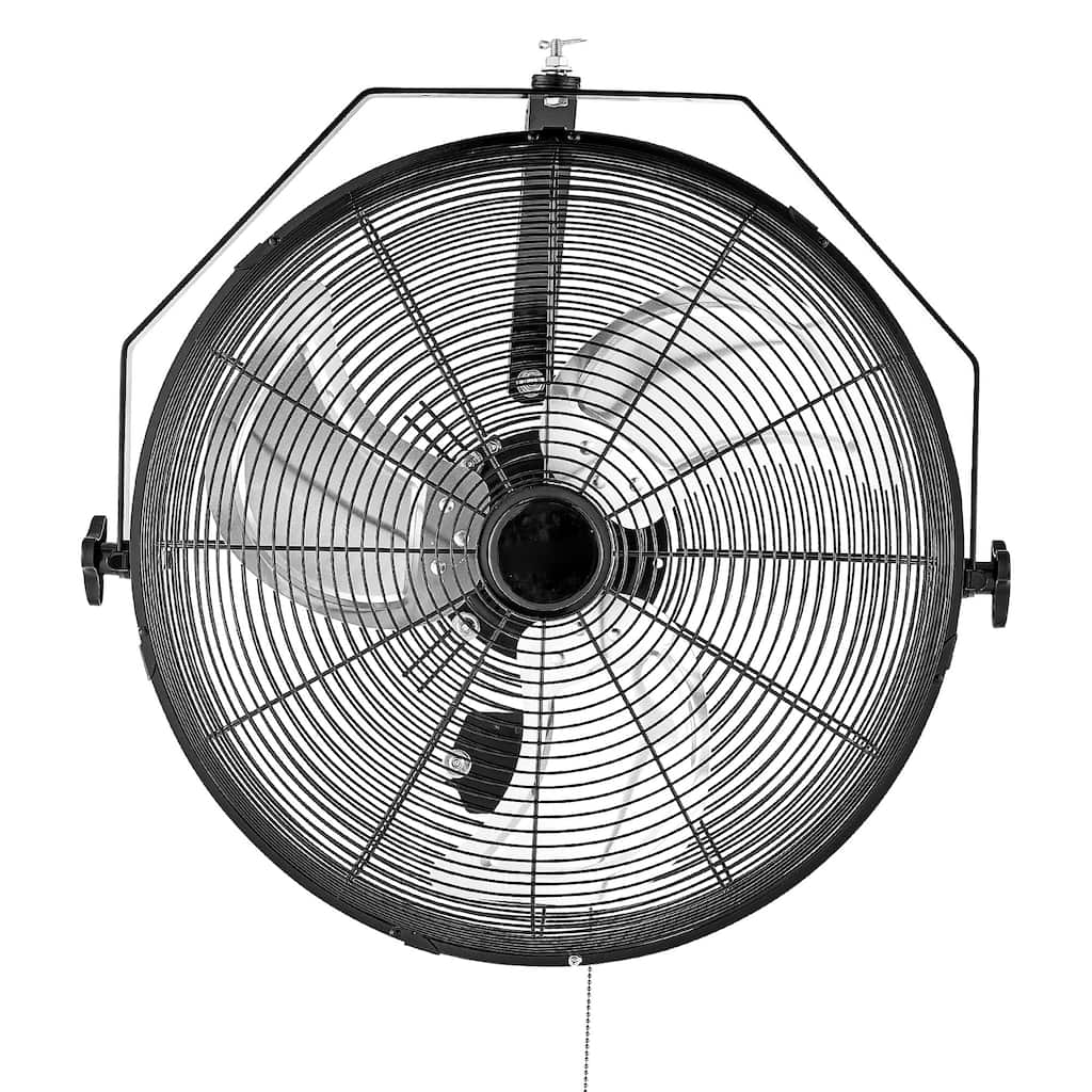 18 Inch Industrial Wall Mount Fan 3 Speed 4000 CFM Garage Workshop Fan
