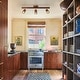 preview thumbnail 6 of 33, 4-Light Walnut Wood Grain Adjustable Linear Track Light 39.4in