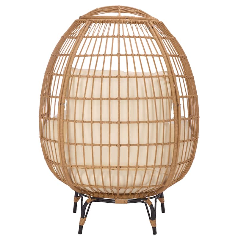 SAFAVIEH Outdoor Living Emmett Egg Chair - 40"W x 35"D x 60"H