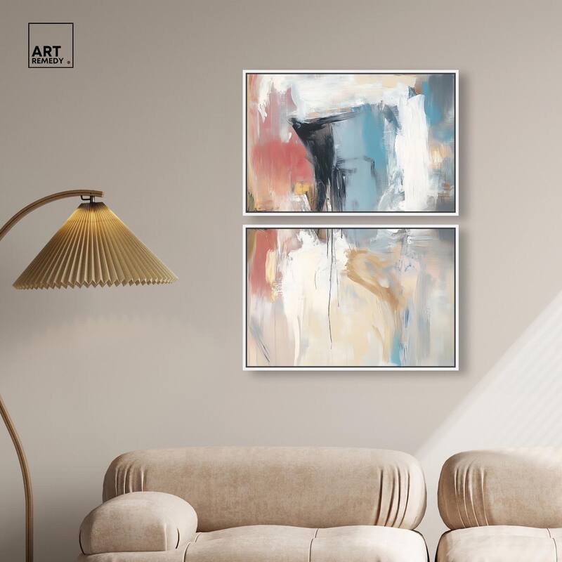 Sanctuary IV Canvas Set of 2 by Art Remedy