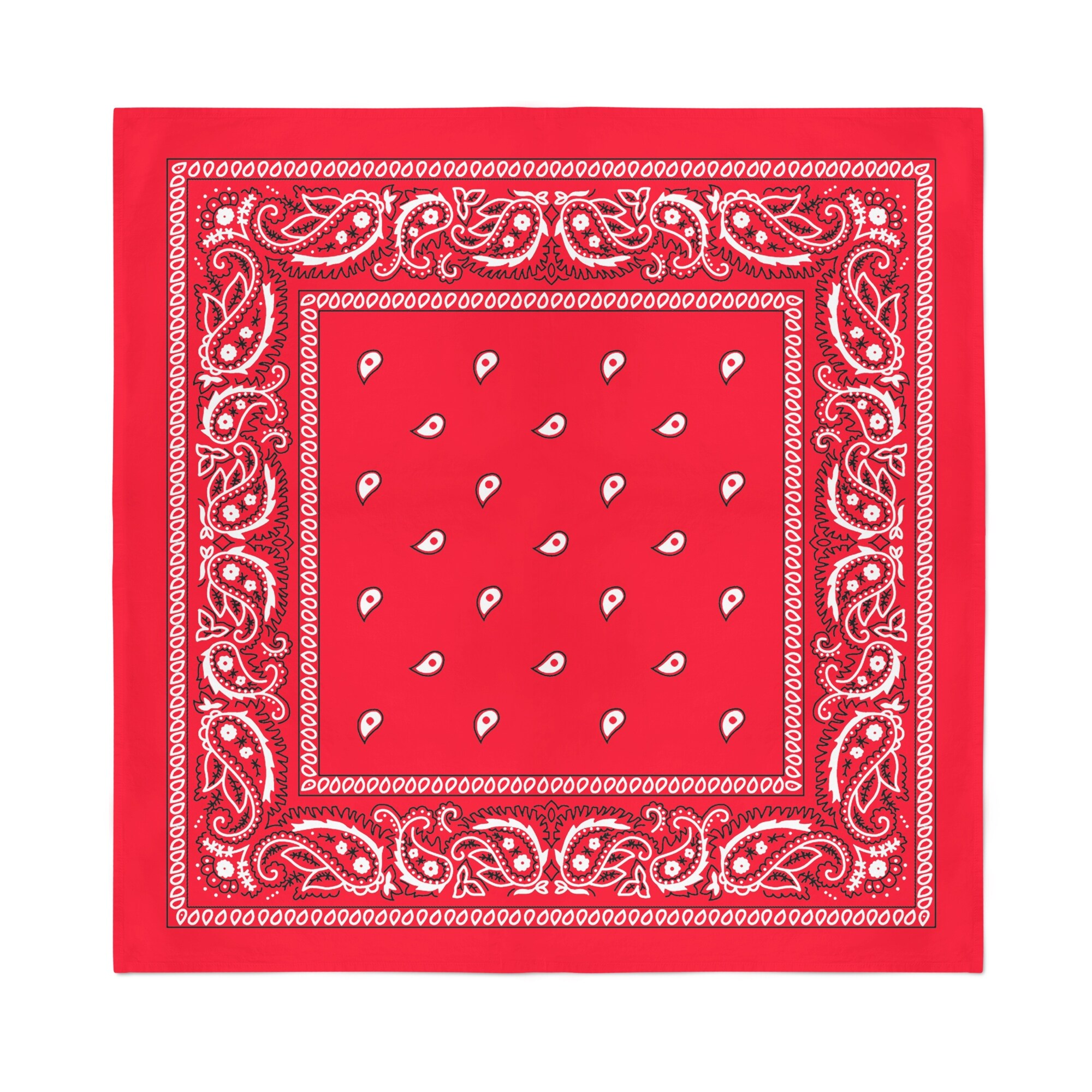 12pcs One Dozen Large 100/% Cotton Bandanas 27 x 27 Inches Double Sized by M.H.I.