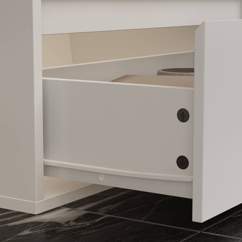 Expandable Entertainment Console - Stylish Design,95" to 138" TV Stand