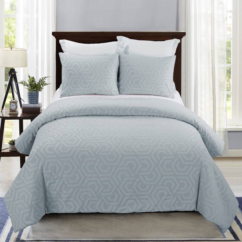 Seville Comforter Set from Your Lifestyle by Donna Sharp - Soft Blue - King/King Sham