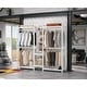 preview thumbnail 19 of 65, Bamboo Closet System Clothes Rack, Large Freestanding Garment Rack Clothing Rack for Hanging Clothes