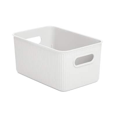 5 L Ribbed Storage Bin